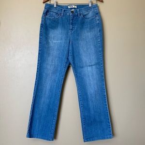 {Jeanstar} Medium Wash Straight Leg Denim Jeans